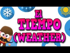 Download video El clima en inglés / Inglés para niñas y niños with Mr. Pea - Spanish