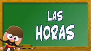 Download video Las horas en inglés/ Inglés para niñas y niños with Mr. Pea - Spanish